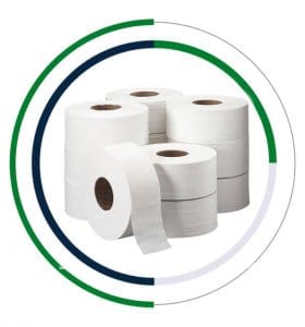 Toilet Roll 100 Sheets Empossed 2PLY